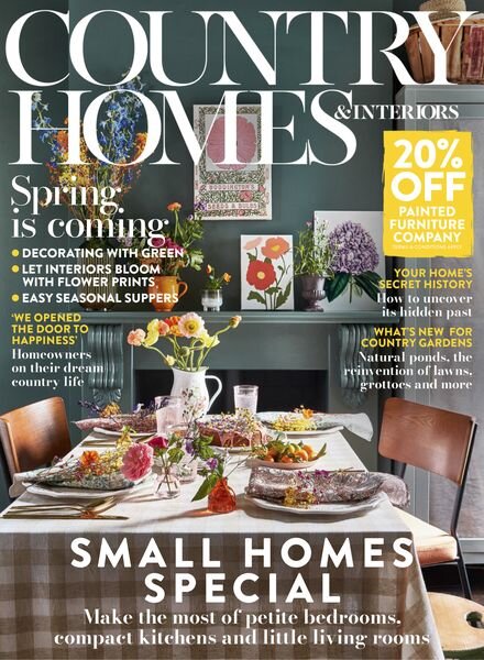 Country Homes & Interiors – March 2024 Cover