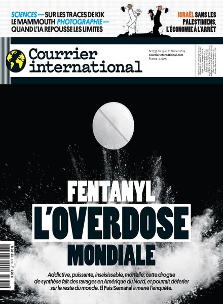 Courrier International – 15 Fevrier 2024 Cover