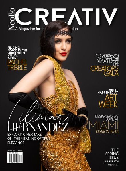 Creativ Modern Bohemian Magazine – January-February 2024 Cover