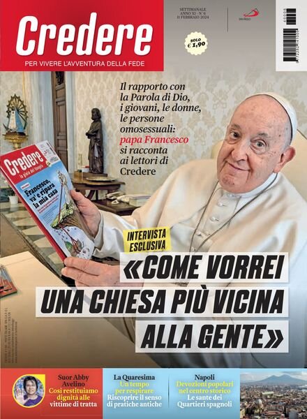 Credere N6 – 11 Febbraio 2024 Cover