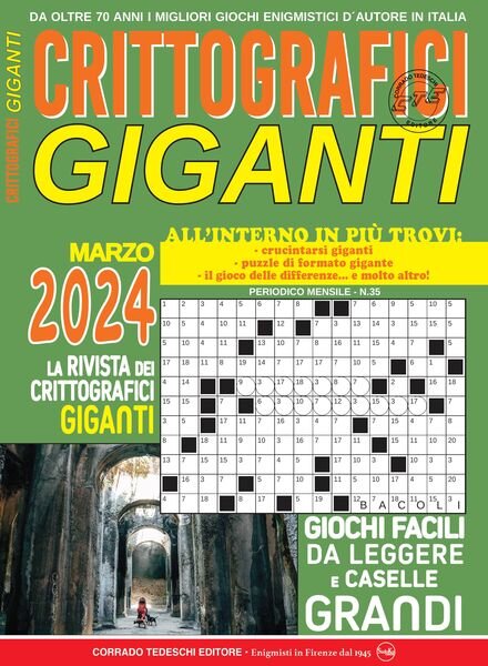 Crittografici Giganti – Marzo 2024 Cover