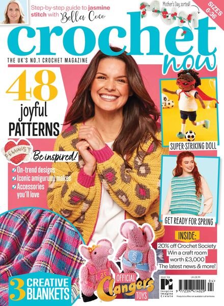 Crochet Now – Issue 104 – February 2024 Cover
