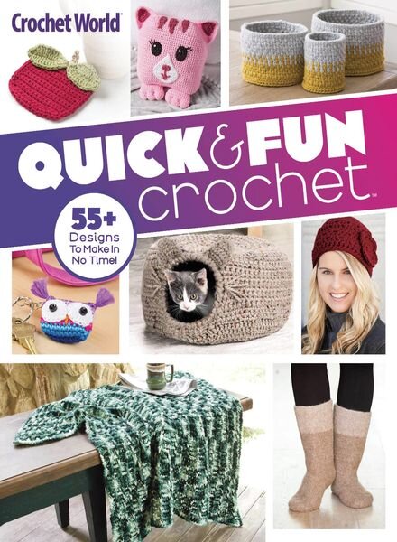 Crochet World – SIP Quick & Fun Crochet – Late Spring 2024 Cover