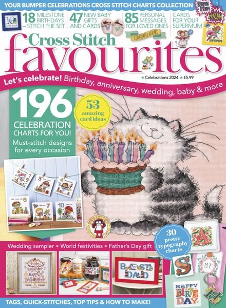 Cross Stitch Favourites – Issue 36 – January 2024 Cover