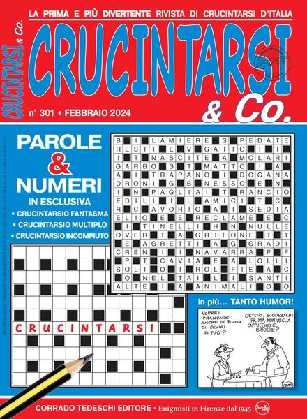 Crucintarsi & Co – Febbraio 2024 Cover
