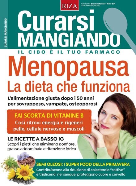 Curarsi Mangiando – Febbraio-Marzo 2024 Cover