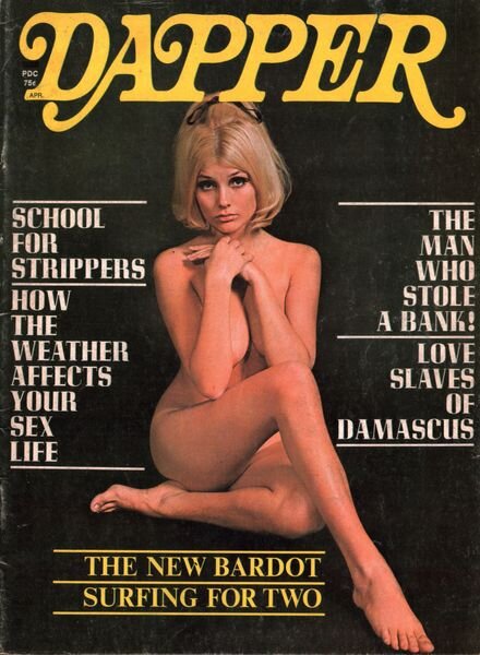 Dapper – Volume 5 N 4 April 1970 Cover
