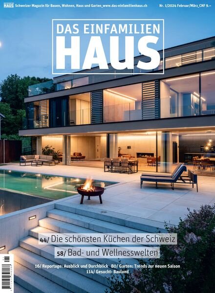 Das Einfamilienhaus – Februar-Marz 2024 Cover