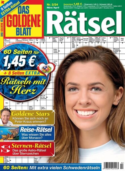Das Goldene Blatt-Ratsel – Marz-April 2024 Cover