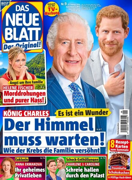 Das Neue Blatt – 21 Februar 2024 Cover