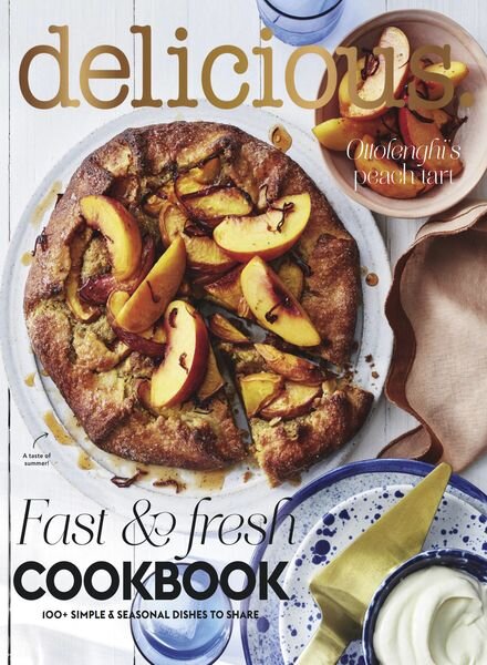 delicious Cookbooks – Fast cookbook – January 2024 Cover