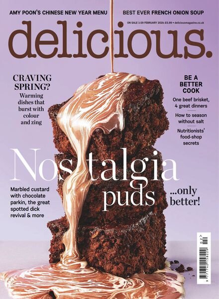 Delicious UK – February 2024 Cover