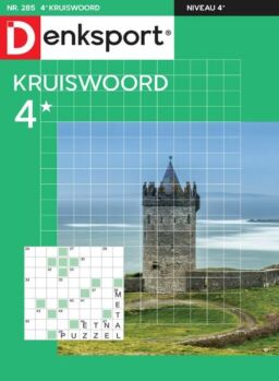 Denksport Kruiswoord 4 – Februari 2024