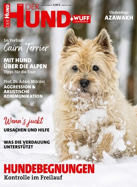 Der Hund – Januar-Februar 2024 Cover