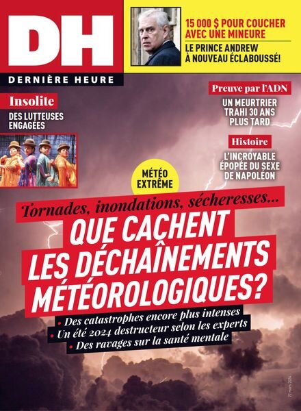 Derniere Heure – Hiver 2024 Cover