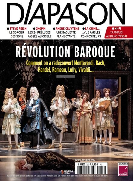 Diapason – Fevrier 2024 Cover