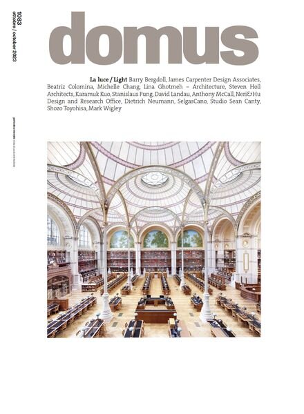 Domus Italia – Ottobre 2023 Cover