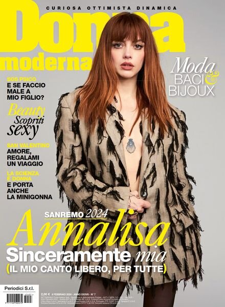 Donna Moderna – 8 Febbraio 2024 Cover