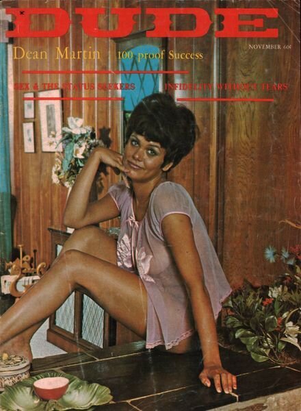 Dude – Vol 8 Number 9 November 1966 Cover