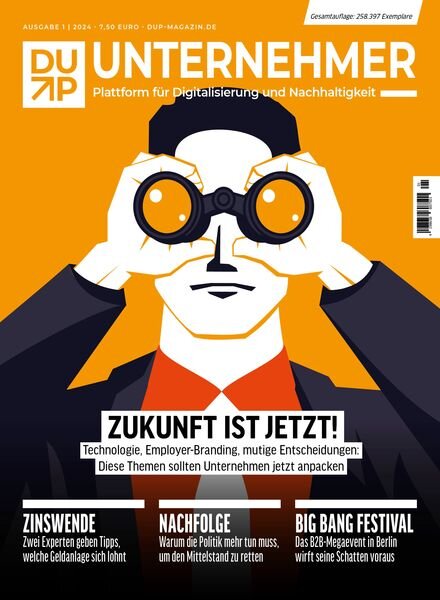 DUP Unternehmer-Magazin – Februar 2024 Cover