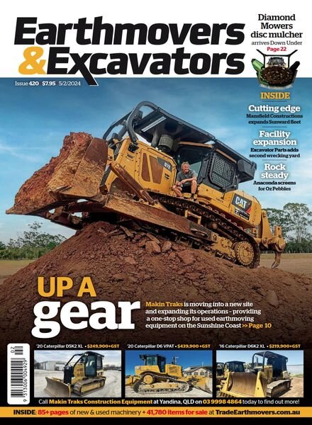Earthmovers & Excavators – Issue 420 – February 2024 Cover
