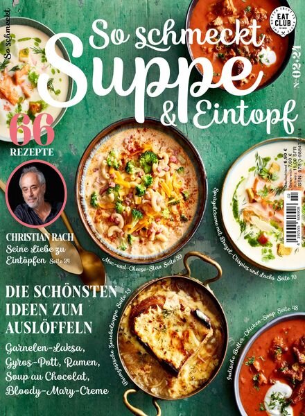 Eat Club So schmeckt – Februar 2024 Cover