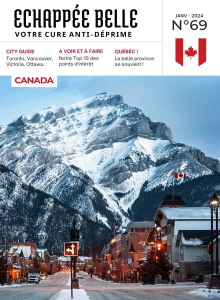 Echappee Belle Magazine – Janvier 2024 Cover