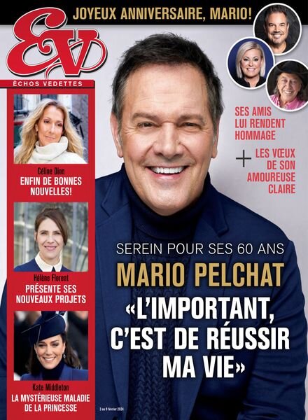 echos Vedettes – 3 Fevrier 2024 Cover