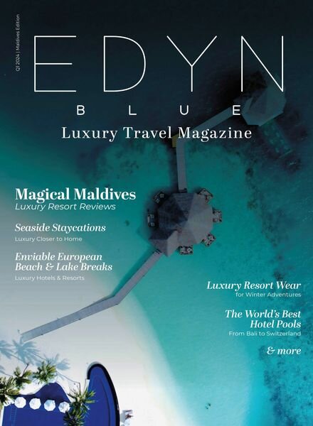 Edyn Blue – Issue 1 – February 2024 Cover