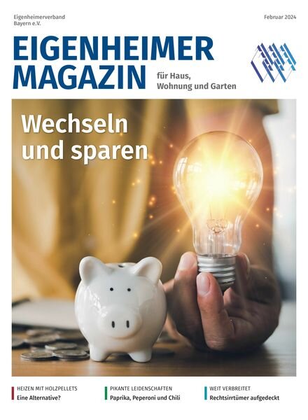 Eigenheimer Magazin – Februar 2024 Cover