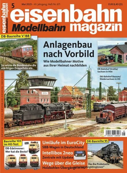 Eisenbahn Magazin – Mai 2023 Cover