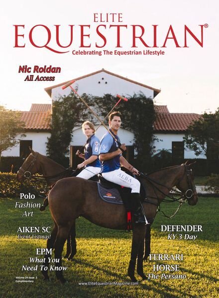 Elite Equestrian Magazine – March-April 2024 Cover