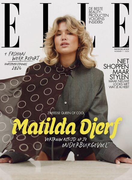Elle Netherlands – Februari 2024 Cover
