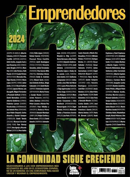 Emprendedores – Marzo 2024 Cover