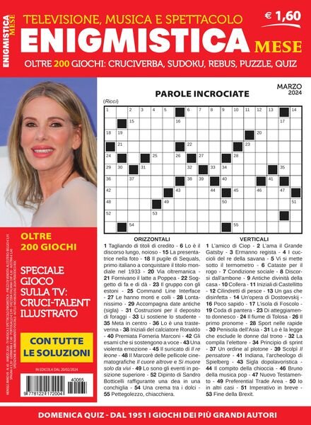 Enigmistica Mese – Marzo 2024 Cover
