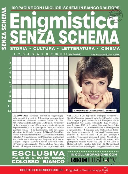 Enigmistica Senza Schema – Marzo 2024 Cover