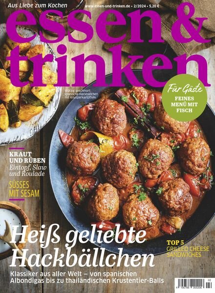Essen & Trinken – Februar 2024 Cover
