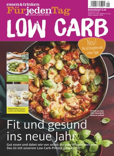 Essen & Trinken Fur jeden Tag – Nr 1 2024 Cover