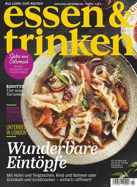 Essen & Trinken – Marz 2024 Cover