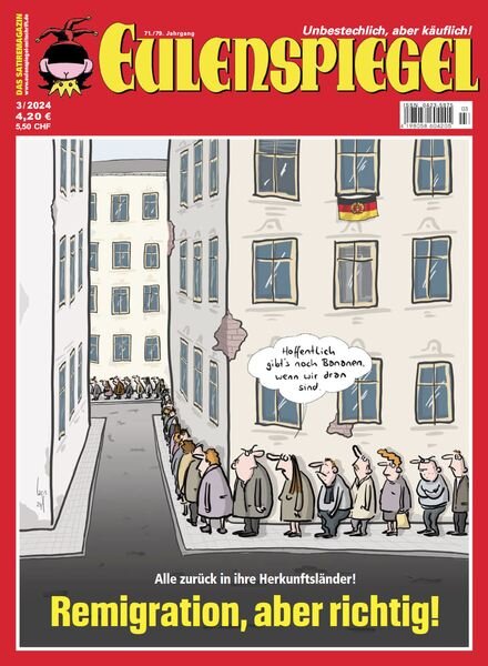 Eulenspiegel – Marz 2024 Cover