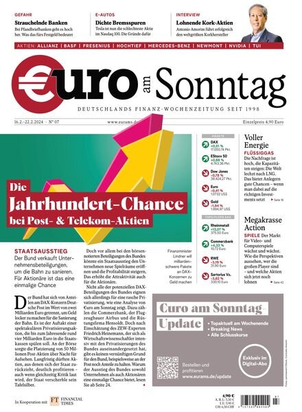 Euro am Sonntag – 16 Februar 2024 Cover