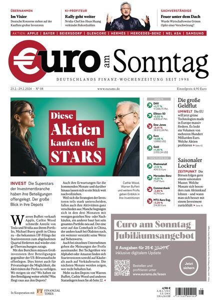 Euro am Sonntag – 23 Februar 2024 Cover