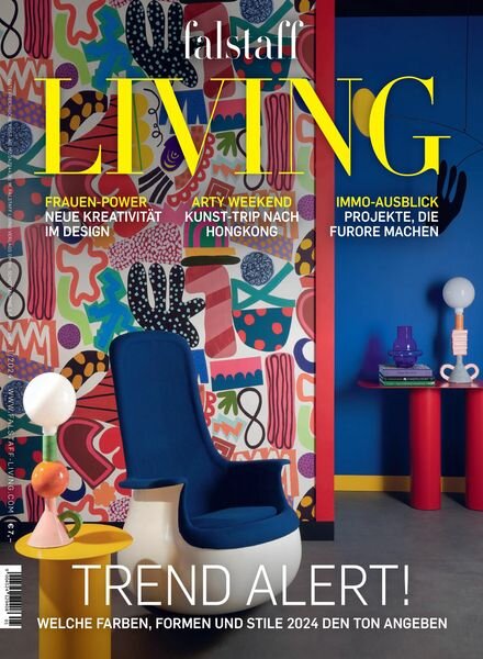 Falstaff Living – Februar 2024 Cover