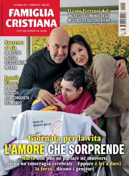 Famiglia Cristiana – 4 Febbraio 2024 Cover