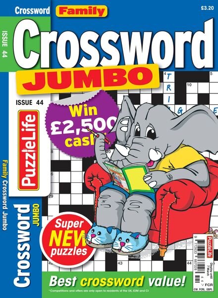 Family Crossword Jumbo – Issue 444 – February 2024 Cover