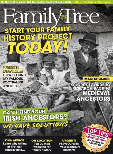 Family Tree UK – March 2024 Cover