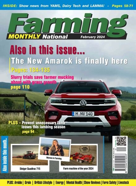 Farming Monthly National – February 2024 Cover