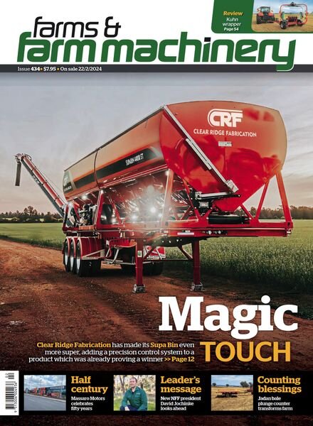 Farms and Farm Machinery – Issue 434 – February 2024 Cover