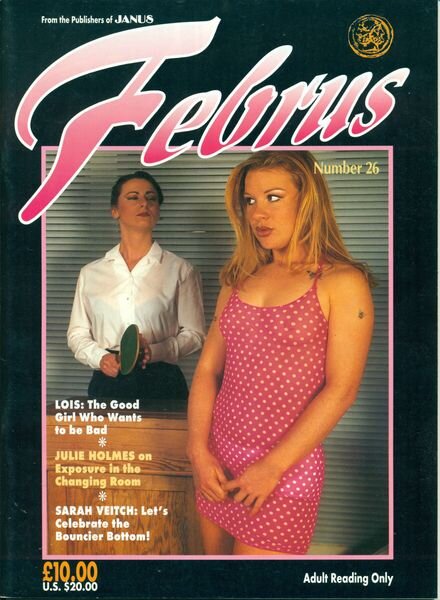 Februs – Number 26 1998 Cover