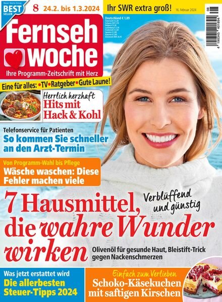 Fernsehwoche – 16 Februar 2024 Cover